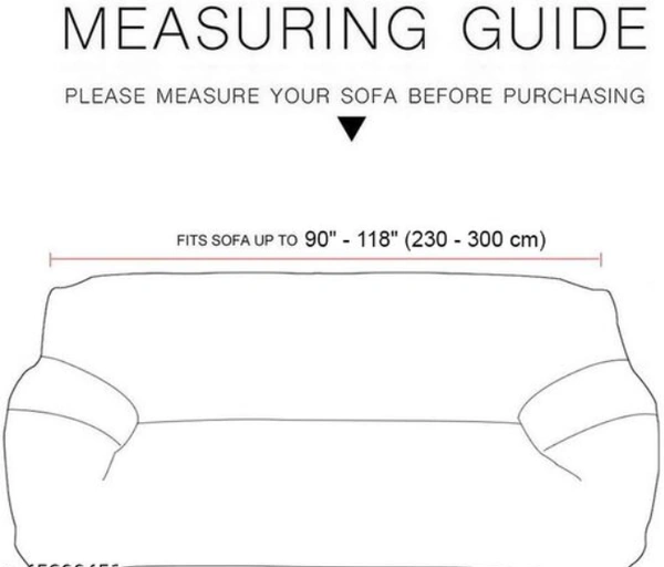 Universal Single Seater Sofa Cover Big Elasticity Cover for Couch Flexible Stretch Polyster Sofa Slipcover (Single Seater,Grey Diamond) - Grey, Polyster, Elastic, Multipack Of 1